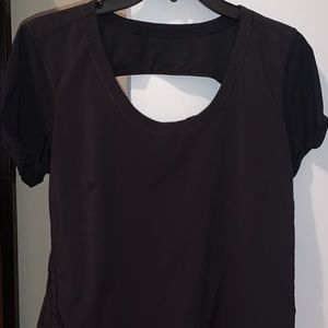 Lululemon black short sleeve tshirt
